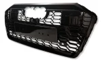 Audi A6 4K Frontgrill RS-Design 18-20 - Blanksort - ACC