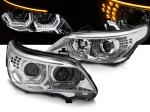 BMW E60 Forlygter NXT LED 3D U-Shape 03-07 - Krom