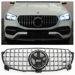 Mercedes GLE V167 C167 Frontgrill GTR Design 19- Sort / Krom - Offroad - DEMO