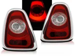 Mini Cooper R56 R57 Baglygter LED Light Tube 10-14 Rød / Klar