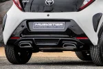 Toyota Aygo II Musketier Diffuser inkl Afgangsrør Covers 14- Alu