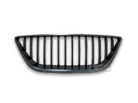 Seat Ibiza 6J Frontgrill Emblemfri ABS Sort 08-12