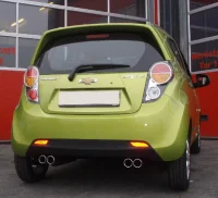 Chevrolet Spark Sportsudstødning Duplex Rustfri