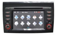 Fiat Bravo Autoradio med Navi, DVD, USB, BT 7" Skærm