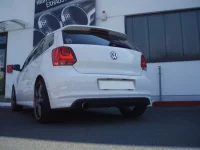 VW Polo 6R Sportsudstødning Bagpotte Rustfri