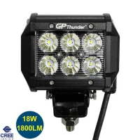 GP Thunder Universal Lygte 6xCree LED 18W 6000K