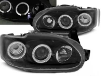 Ford Esort MK7 Forlygter Sonar Angel Eyes 95-00 - Sort