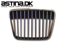 Seat Ibiza 6K2 Frontgrill Emblemfri ABS Carbonlook