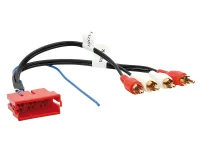 Aktivsystem Adapter 20PIN MiniISO til 4 x Phono