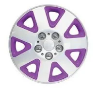 Pink Lady Hjulkapsler 13" Silver/Purple