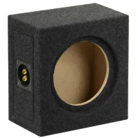 8" Subwoofer Baskasse Lukket Lige - 8 Liter