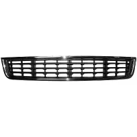 Audi A4 B6 Grill Nederst Sort m. krom kant 01-05 (8E)