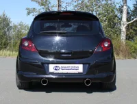 Opel Corsa D FOX Sportsudstødning Duplex 1.6 GSi