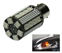 BAU15S PY21W 26 SMD LED Gul / Orange CAN-Bus CheckControl