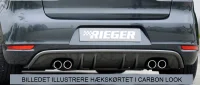 VW Golf 6 Rieger Hækskørte Duplex Carbon Look Cabrio/GTD