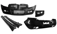 Suzuki Swift MZ ABS Sports Bodykit Komplet inkl. LED Kørelys