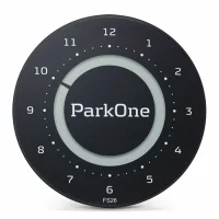 ParkOne 2 Elektronisk P-SkiveParkerins Ur Carbon Black