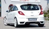 Opel Corsa D Rieger Styling Hækskørte 06-14