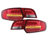 Audi A3 8P Baglygter LED Multi Sportback 04-08 Rød