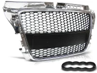 Audi A3 8P Frontgrill Emblemfri RS-Design Krom 08-12