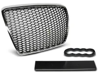 Audi A6 4F Frontgrill RS-Look Honeycomb Krom 09-11