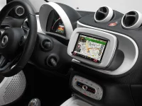 Alpine Radiorammekit til Smart Fortwo KIT-W997SMTW Glossy Hvid