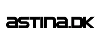 Astina.dk Streamer / Sticker 15CM - Matsort