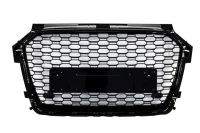 Audi A1 8X Frontgrill RS1 Design Blanksort 10-15