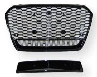 Audi A6 4G Frontgrill RS-Look Honeycomb 11-15 - Blanksort - V1