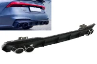 Audi A7 4K ABS Diffuser inkl Afgangsrør S7 Style 18-