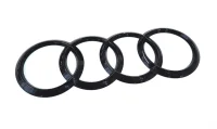 Audi Logo Sorte Ringe BAG - A3 Q2 TT R8 18,8x6,6cm