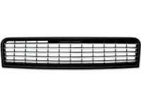 Audi A4 B6 Frontgrill Emblemfri Sort/Krom 01-05 (8E)