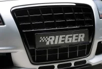 Audi A4 8H Rieger Frontgrill Emblemfri Blanksort