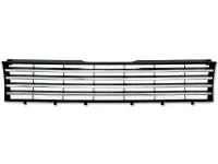 Audi 80/90 B3 Frontgrill Emblemfri Sort/Krom 86-91