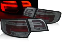 Audi A3 8P Baglygter Sonar LED Light Tube DYN 03-08 - Mørk/Rød