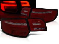 Audi A3 8P Baglygter Sonar LED Light Tube DYN 03-08 - Rød/Mørk