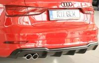 Audi A3 8V Rieger Diffuser 16- Limo / Cabrio - S-Line