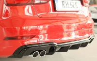 Audi A3 8V Rieger Diffuser 16- Limo / Cabrio - S-Line - Blank