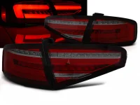 Audi A4 B8 LED Baglygter Rød / Mørk DYN Blink 12-15 OEM Halogen