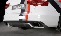 Audi A4 B8 Rieger Diffuser RS4 Design S-Line 12-15