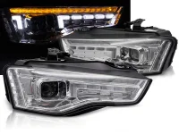 Audi A5 B8 Forlygter Sonar LED DYN 11-16 - Krom - D3S