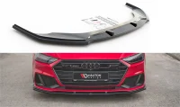 Audi A7 4K Maxton Frontsplitter 18- S-Line / S7 - V2