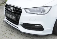 Audi A3 8V Rieger Frontsplitter 12-16 Cabrio Limo S-Line Blanksort