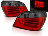 BMW E60 Baglygter LED Eagle OE-D 03-07 Rød / Mørk