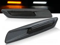 BMW Type 2 Sideblink F10 Design LED - Carbonlook - F10 Style