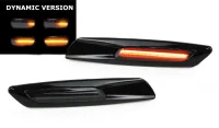 BMW Type 2 Sideblink Orion LED Sort / Sort LT - Dynamisk F10 Style