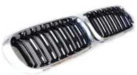 BMW X5 F15 F16 Frontgrill Nyrer Sport Design 13- Krom/Sort