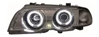 BMW E46 Forlygter Sonar Angeleyes CCFL Krom 98-01 4-Dørs