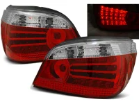 BMW E60 Baglygter LED Eagle OE-D 03-07 Rød / Klar