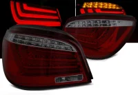 BMW E60 Baglygter LED Light Tube JY Rød / Mørk 03-07